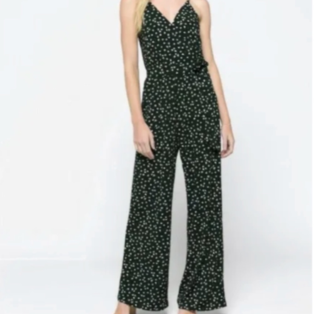 KAILEIGH pant jumpsuit - emerald green